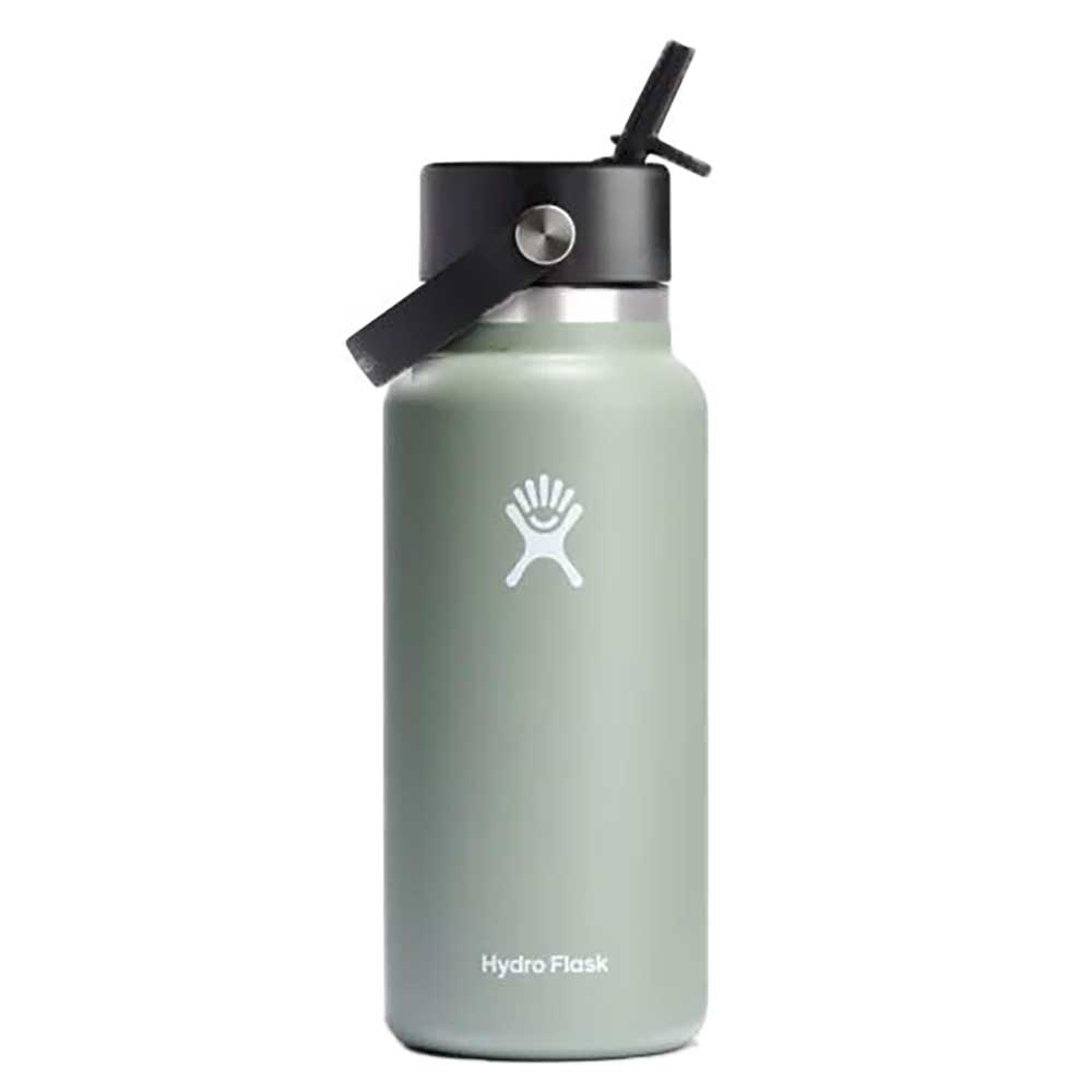 Hydro Flask Wide Flex Straw Travel Bottle 32oz in Agave